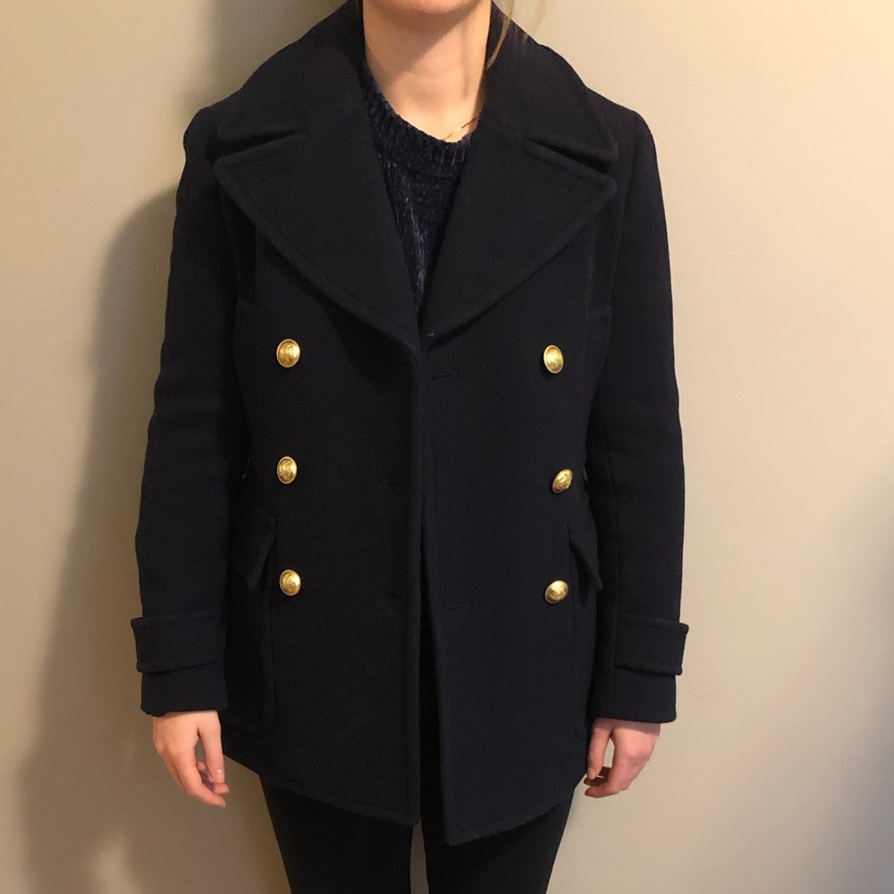 J.Crew Wool Peacoat